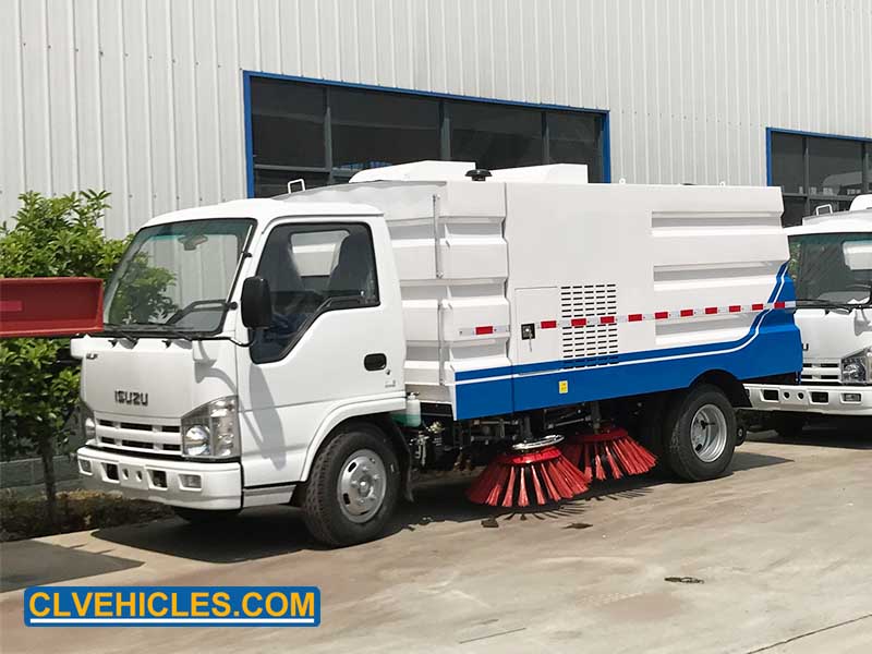 ISUZU sweeper truck