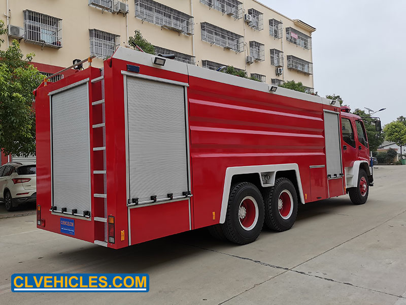 Foam Tank Fire Truck