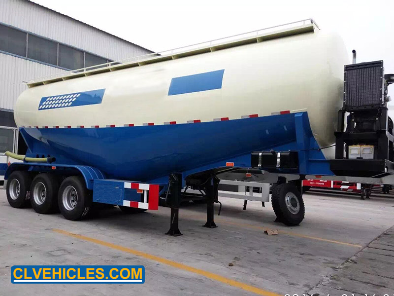 dry powder tank trailer