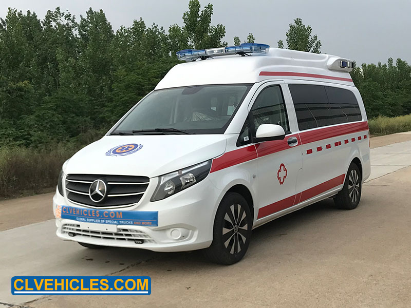 ambulância Mercedes Benz