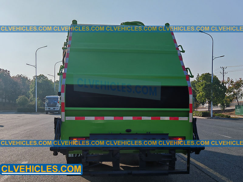 10ton garbage compactor truck 