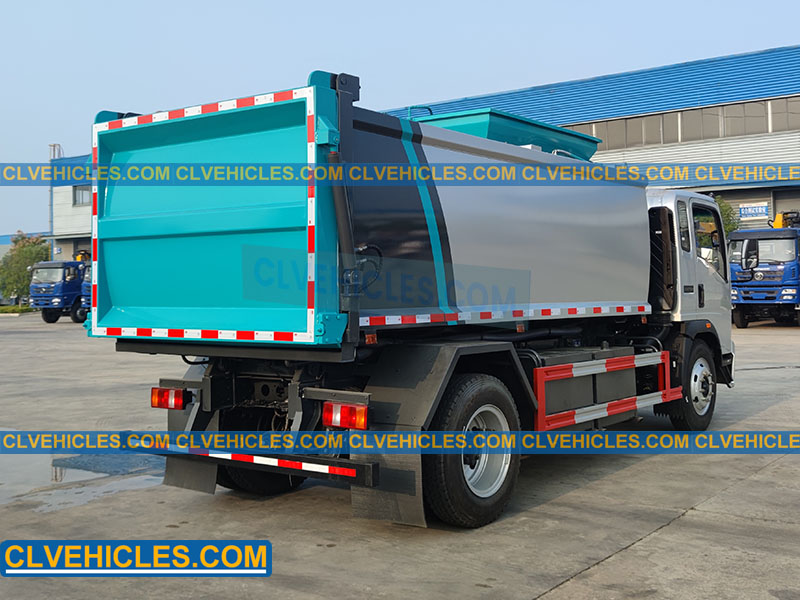 container compactor truck