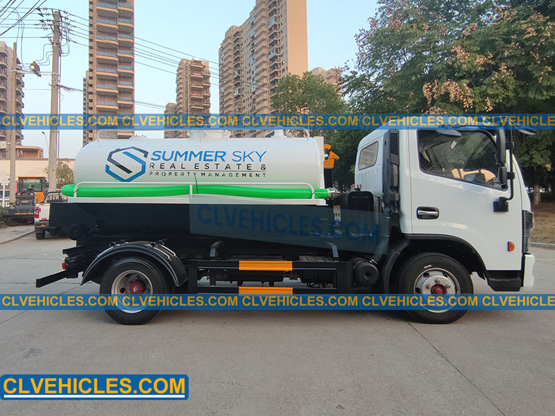 sewer vacuum truck