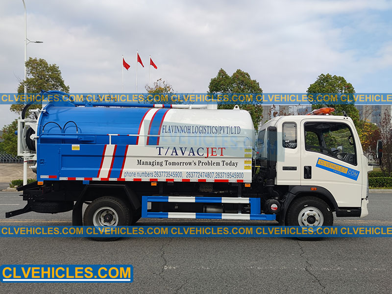 water jet vacuum truck water jet vacuum truck