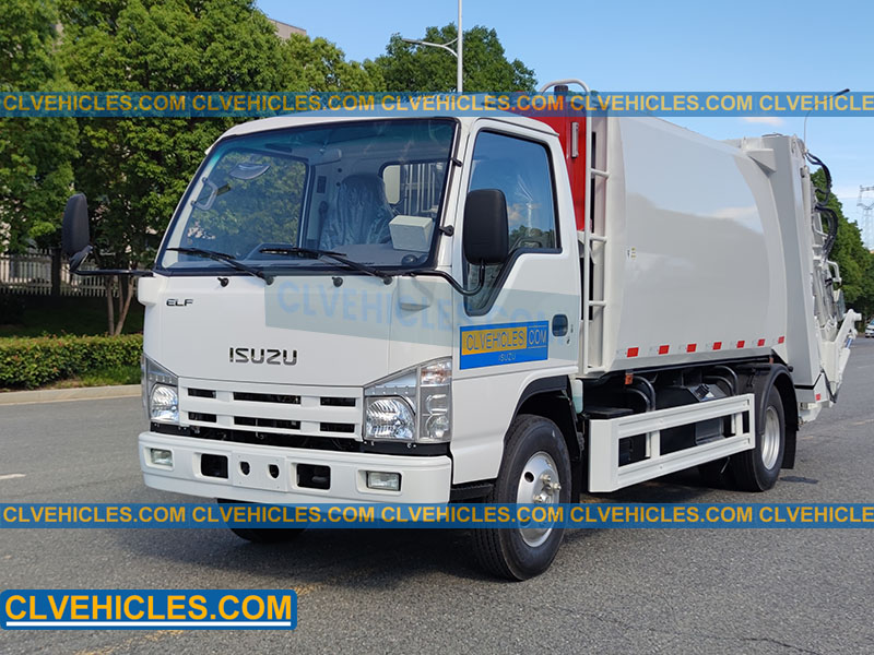 garbage compactor truck