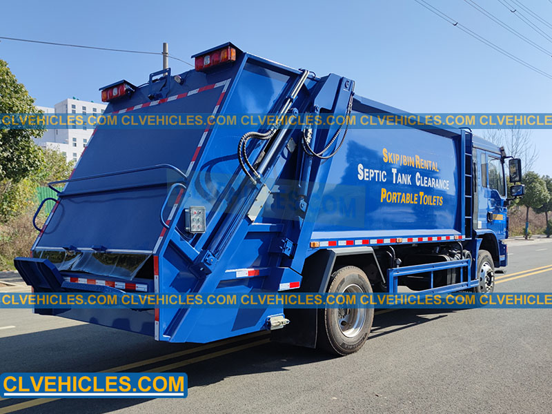 SHACMAN 14CBM garbage truck