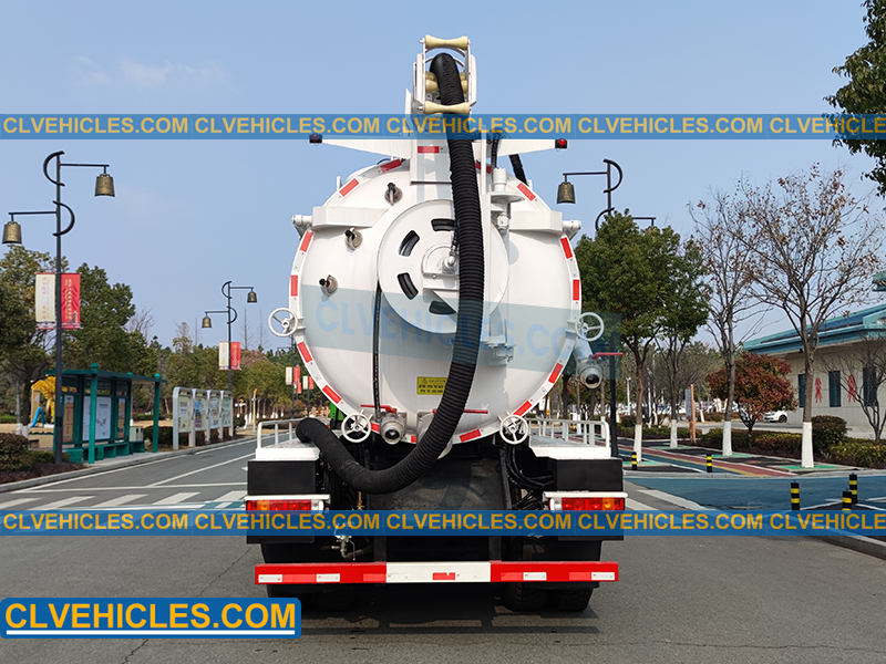 high pressure vacuum truck