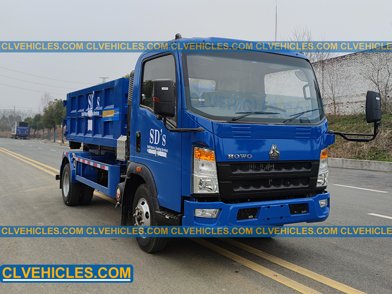 hook arm garbage truck