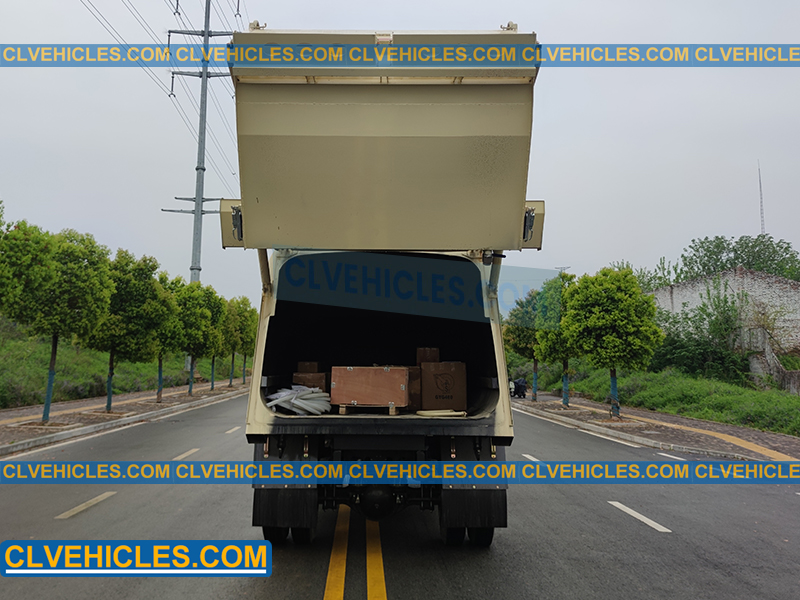 RHD Compressed Garbage Truck