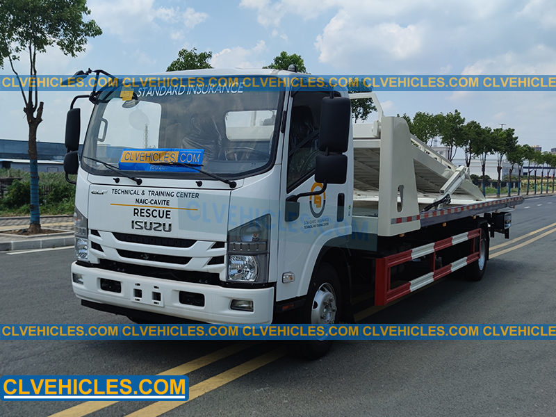 ISUZU double deck wrecker tow truck