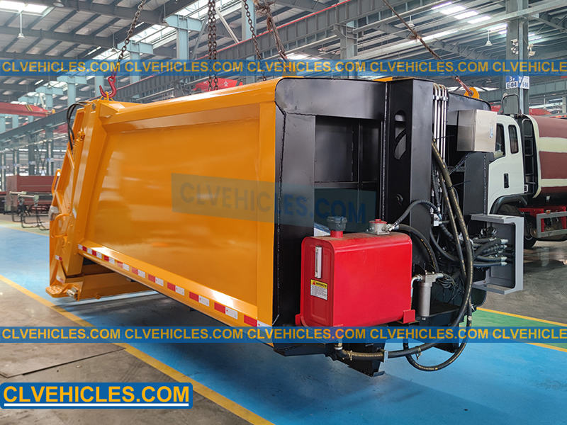 Superstructure for Compactor Garbage Truck