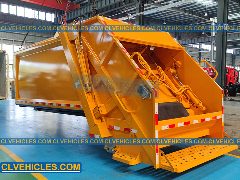 Superstructure for Compactor Garbage Truck