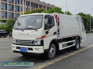 Caminhão compactador de resíduos