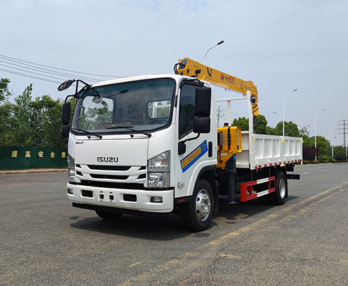 Uma unidade do navio-guindaste de carga ISUZU ELF para a Etiópia
