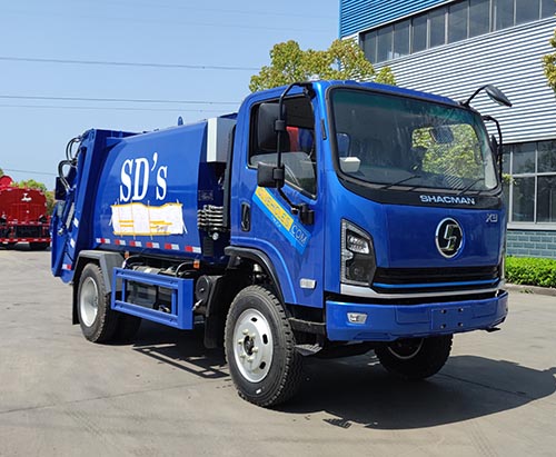 Uma unidade do caminhão compactador de lixo SHACMAN X9 de 7 m³ será enviada para Granada.