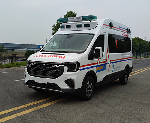 Duas unidades de ambulância UTI FORD T8 LHD enviadas para a Jordânia