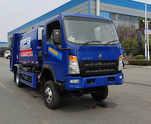 Uma unidade do caminhão compactador de lixo HOWO AWD de 5 m³ será enviada para Granada.
