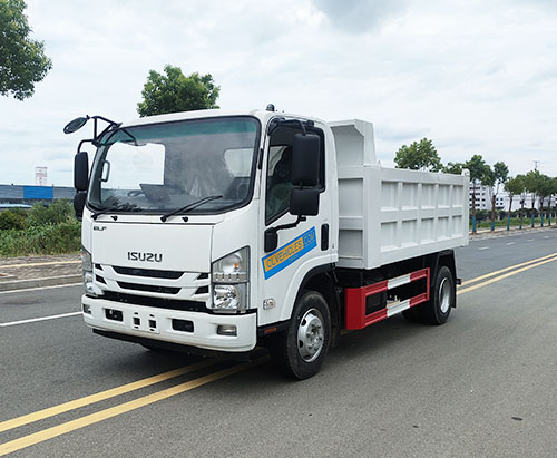 Uma unidade de caminhão basculante ISUZU ELF RHD de 10 toneladas enviada para Granada