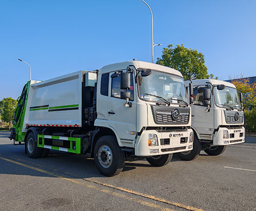 Duas unidades de caminhão compactador de lixo são enviadas para Mianmar