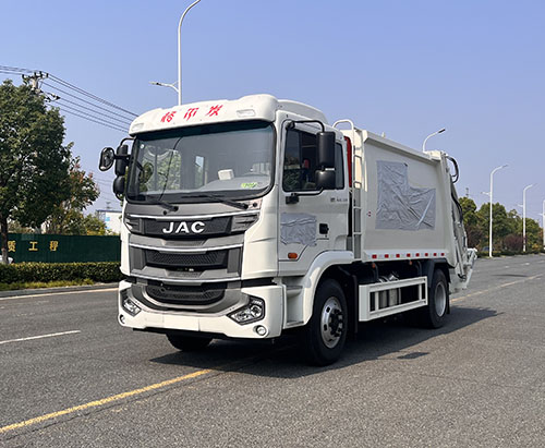 Duas unidades de caminhões compactadores de lixo JAC 10CBM são enviadas para a Somália