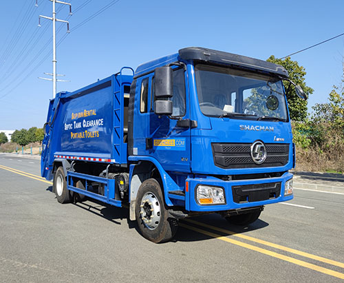 Uma unidade do caminhão compactador de resíduos SHACMAN L3000 de 14 m³ será enviada para Granada.